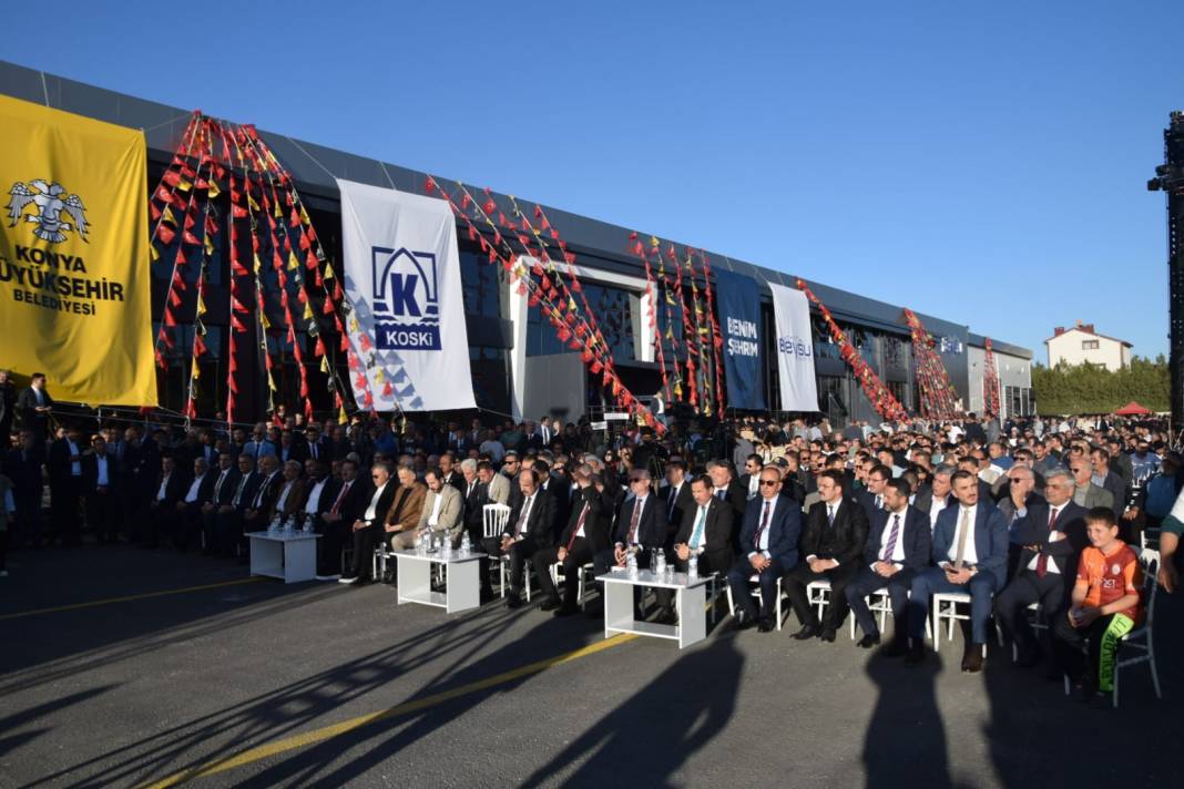 Konya’da açılan bu tesis Türkiye’ye su hizmeti verecek 5